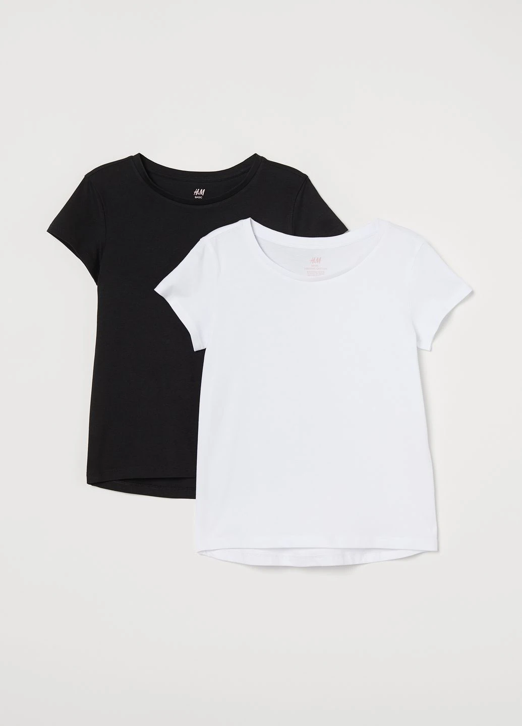 Чорна літня футболка H&M