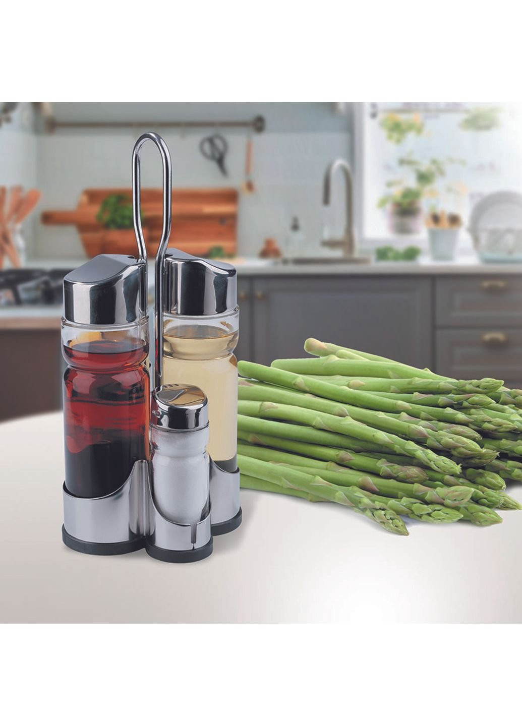 Набір для спецій на підставці MR-1610D 4 предмети Maestro (253871542)