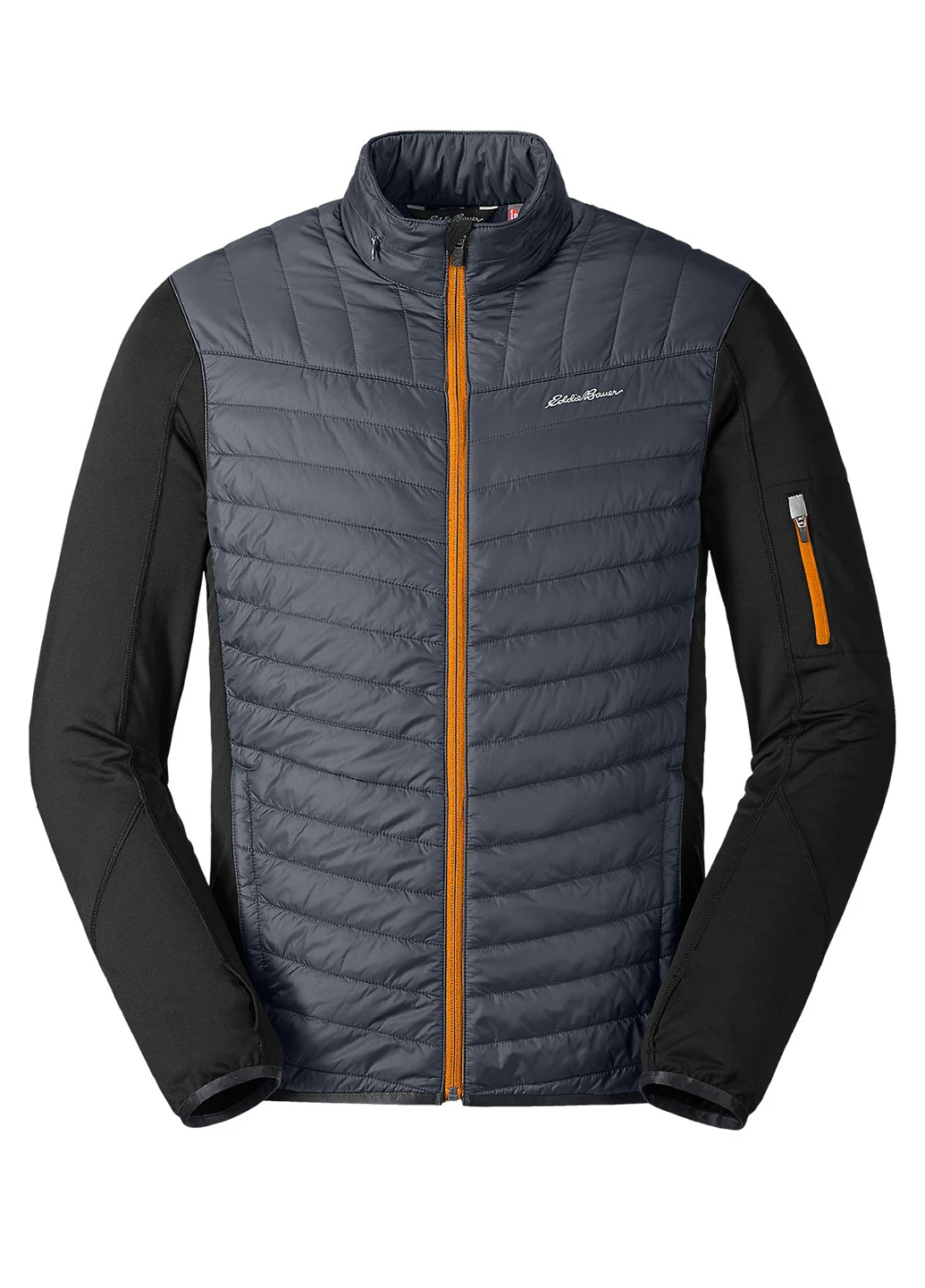 Темно-серая демисезонная куртка Eddie Bauer