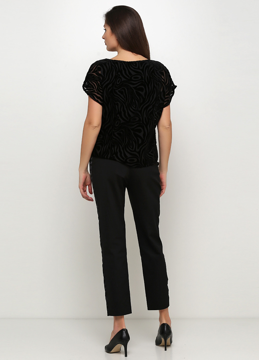 Чорний демісезонний комплект (блуза, штани) BRANDTEX COPENHAGEN