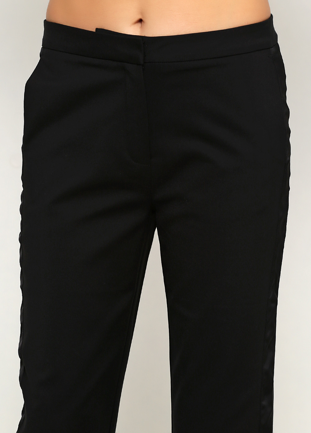 Черный демисезонный комплект (блуза, брюки) BRANDTEX COPENHAGEN