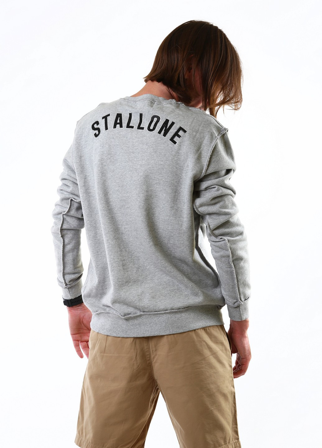 Сірий світшот G-brand малюнок (304063635)