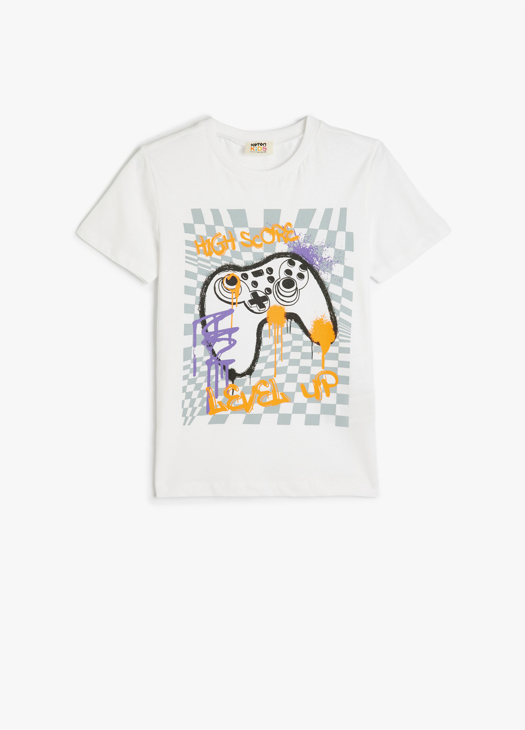 Біла літня футболка KOTON