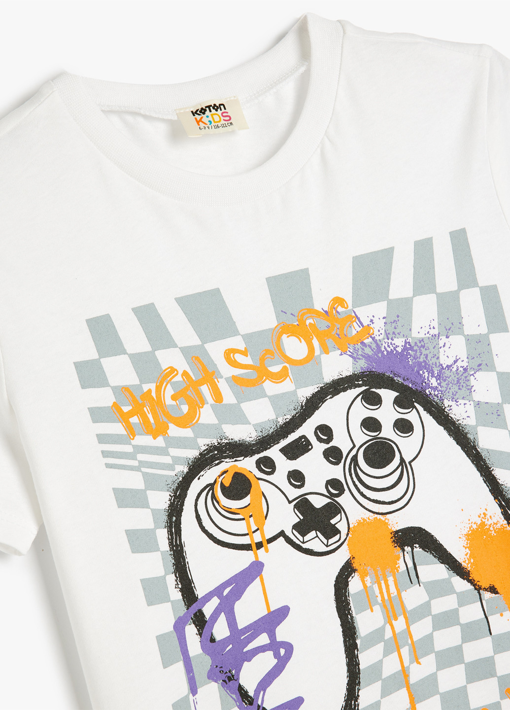 Біла літня футболка KOTON