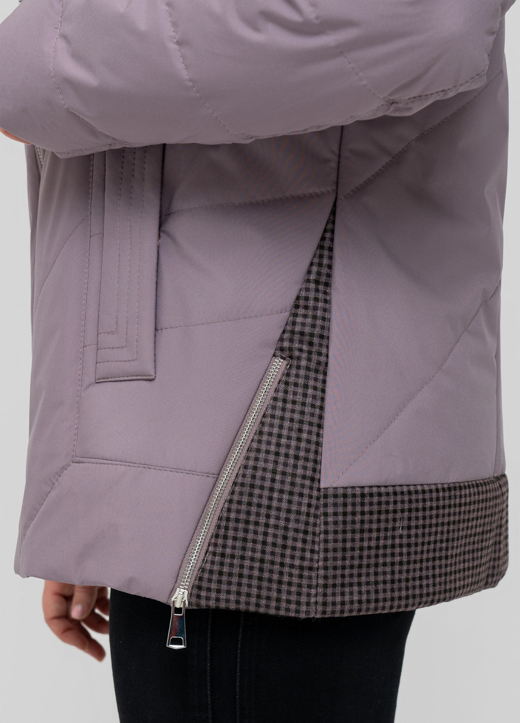 Серая демисезонная куртка A'll Posa