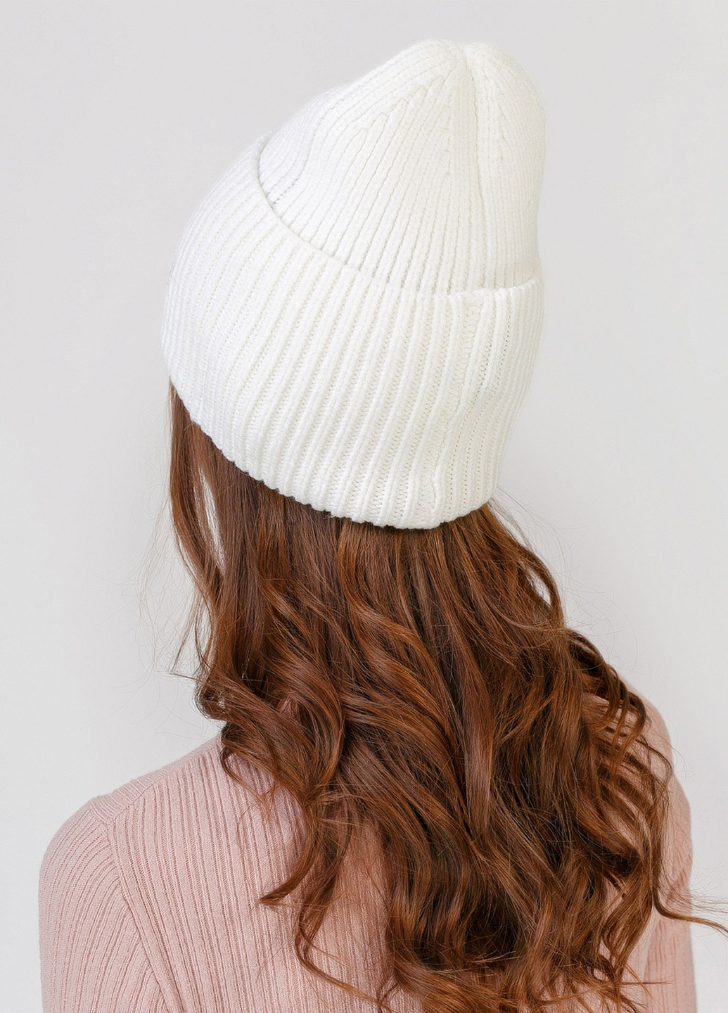Кашемировая зимняя теплая женская шапка без подкладки 330203 Merlini (254281141)
