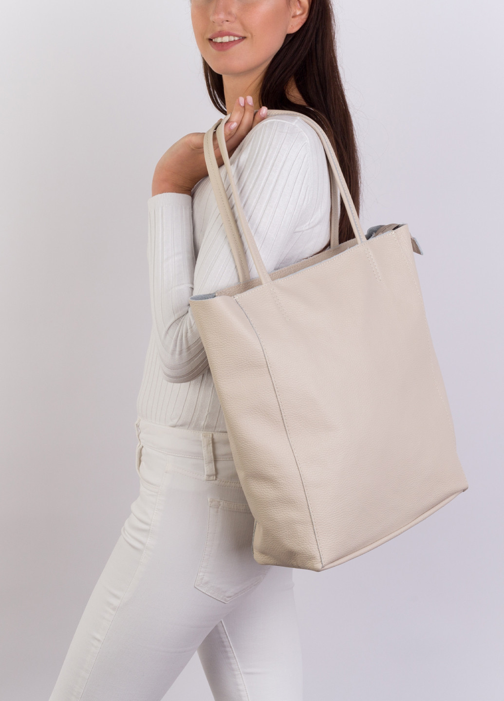 Сумка жіноча шкіряна шоппер велика Shopper Regina Notte (253255844)