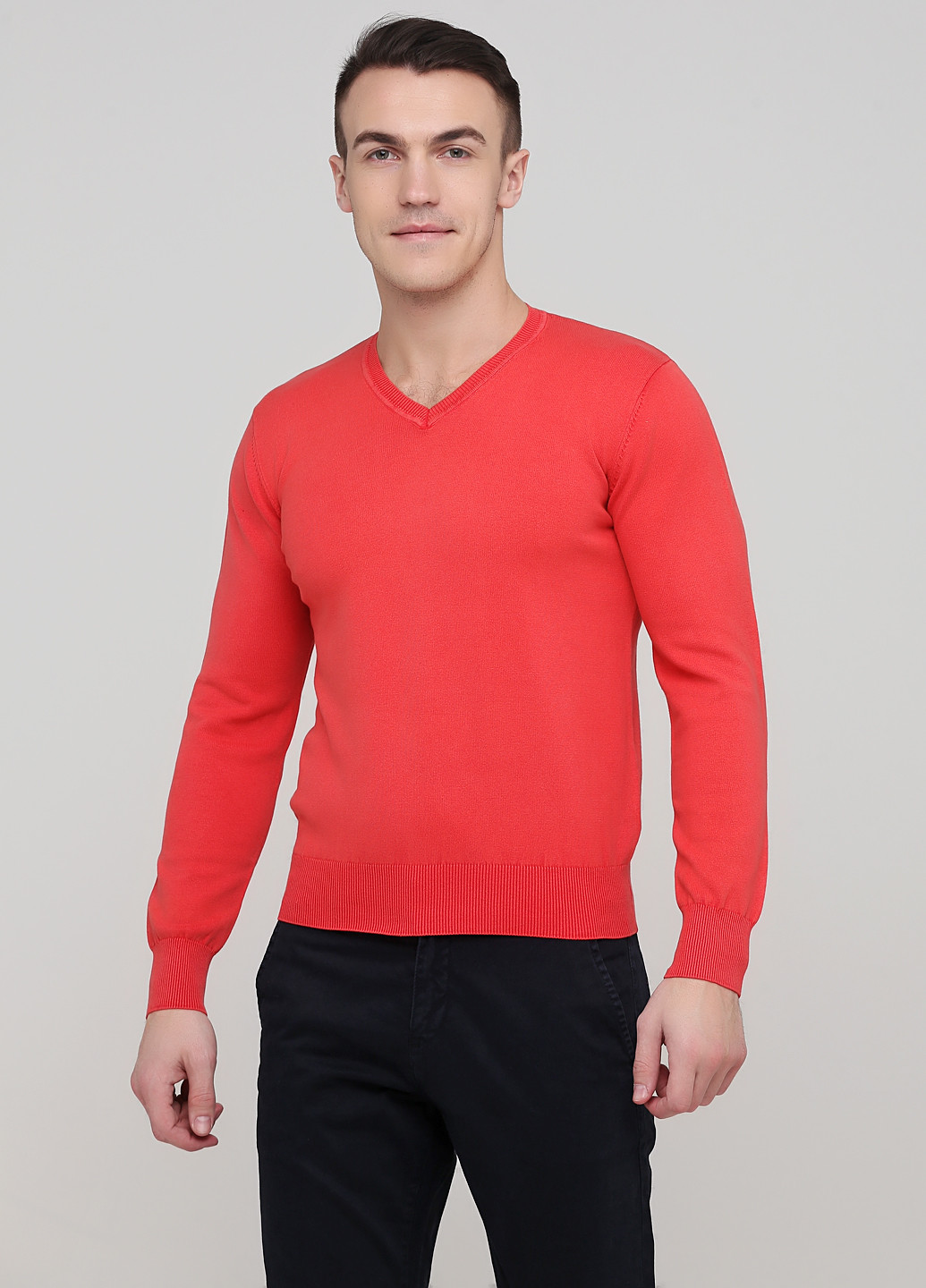 Коралловый демисезонный пуловер пуловер Cashmere Company
