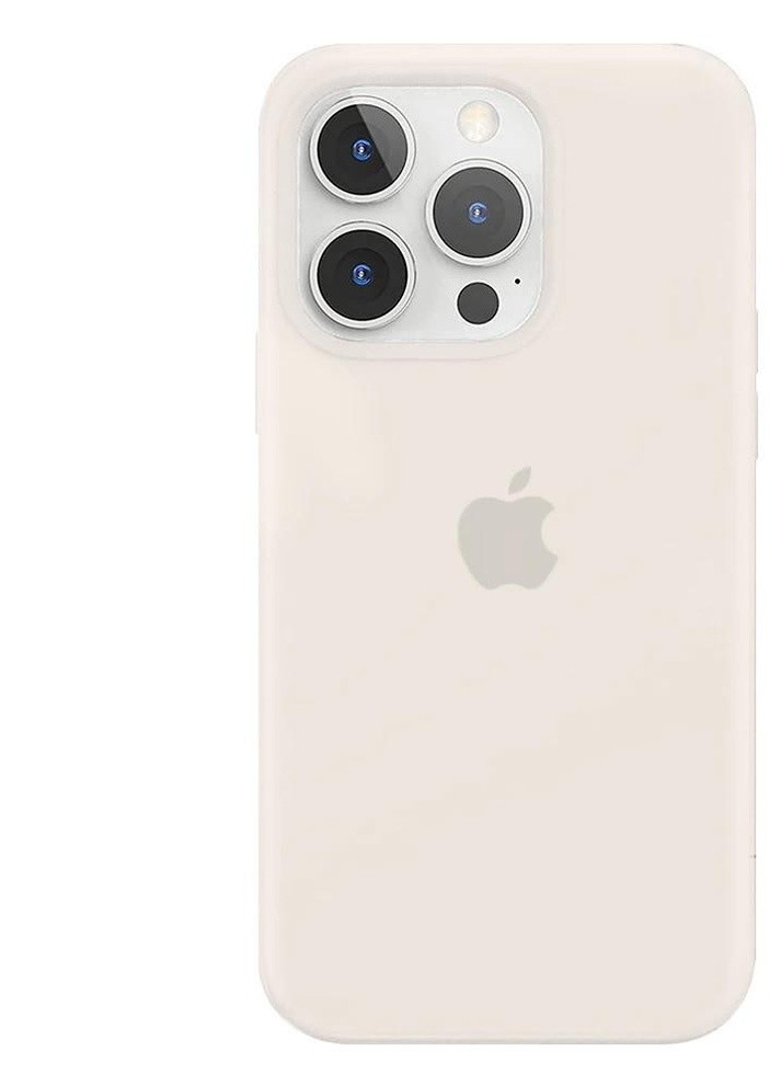 Силіконовий Чохол Накладка Silicone Case для iPhone 13 Pro Max Antique White No Brand (254091415)