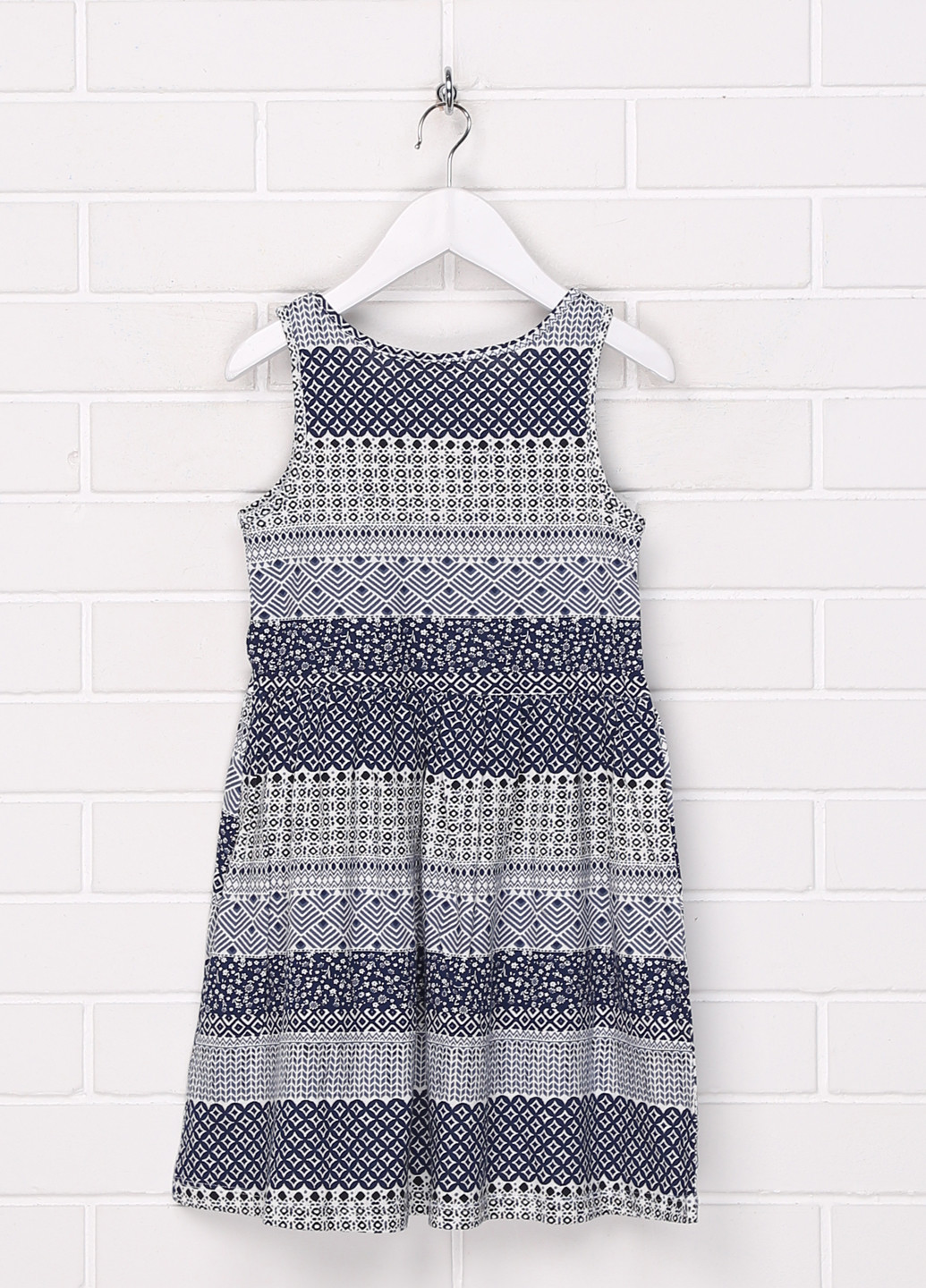 Синее платье H&M (144143303)