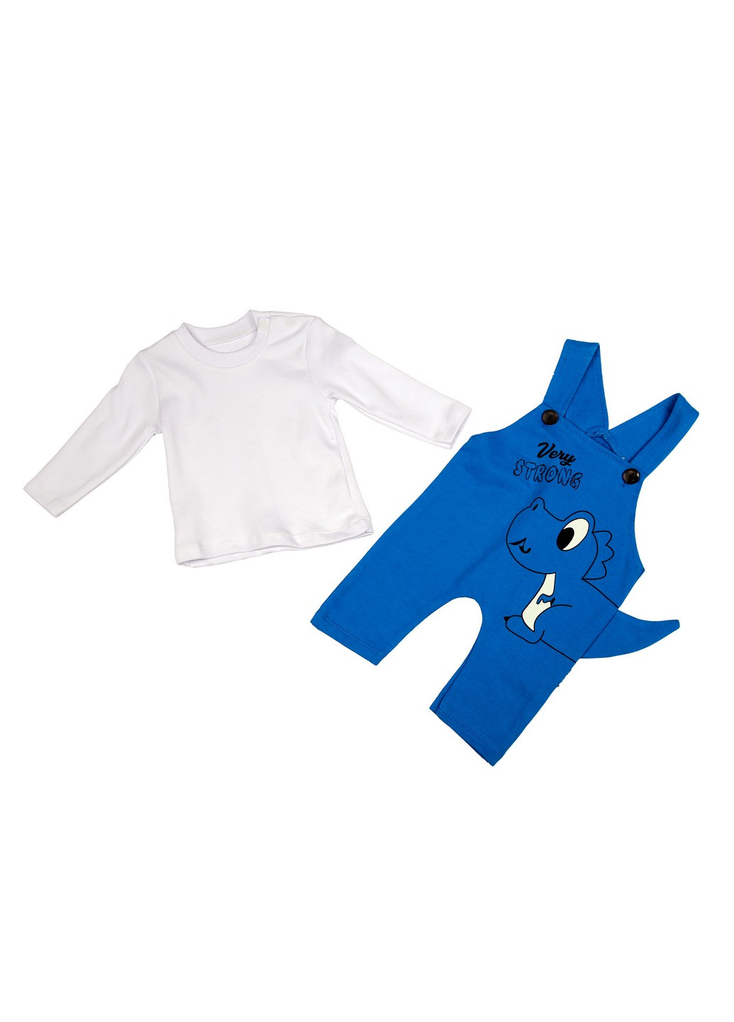 Синій демісезонний костюм для хлопчика 5142 80 синій (2000903935209) Mini papi