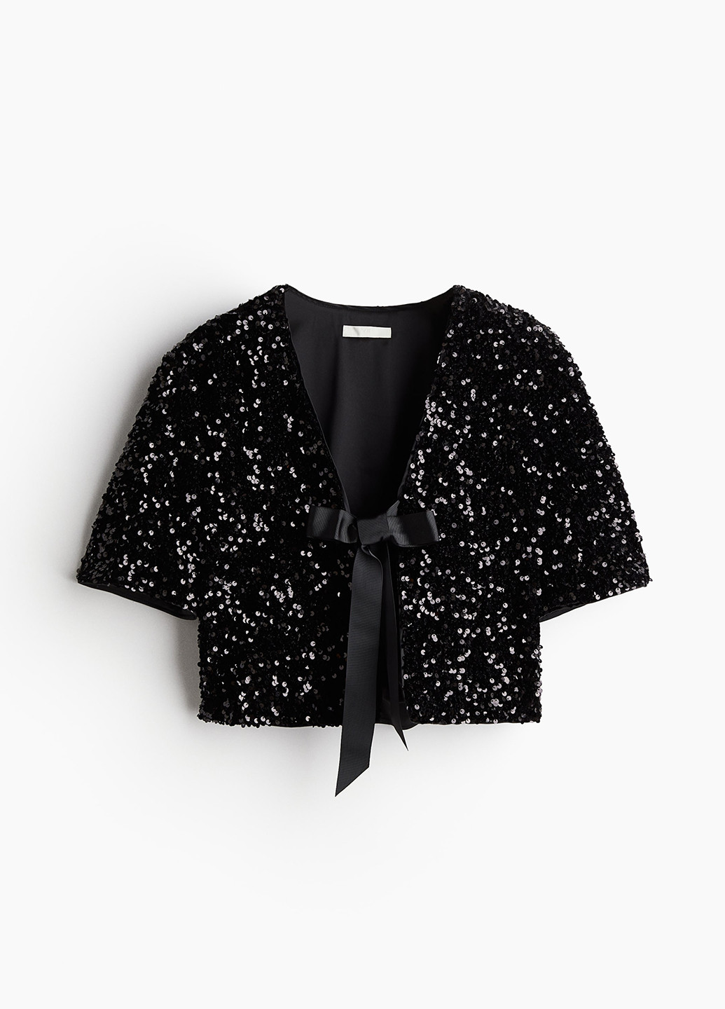 Чёрная блуза H&M