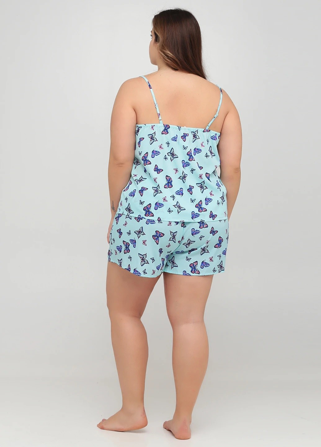 Мятная всесезон пижама (майка, шорты) майка + шорты Studio