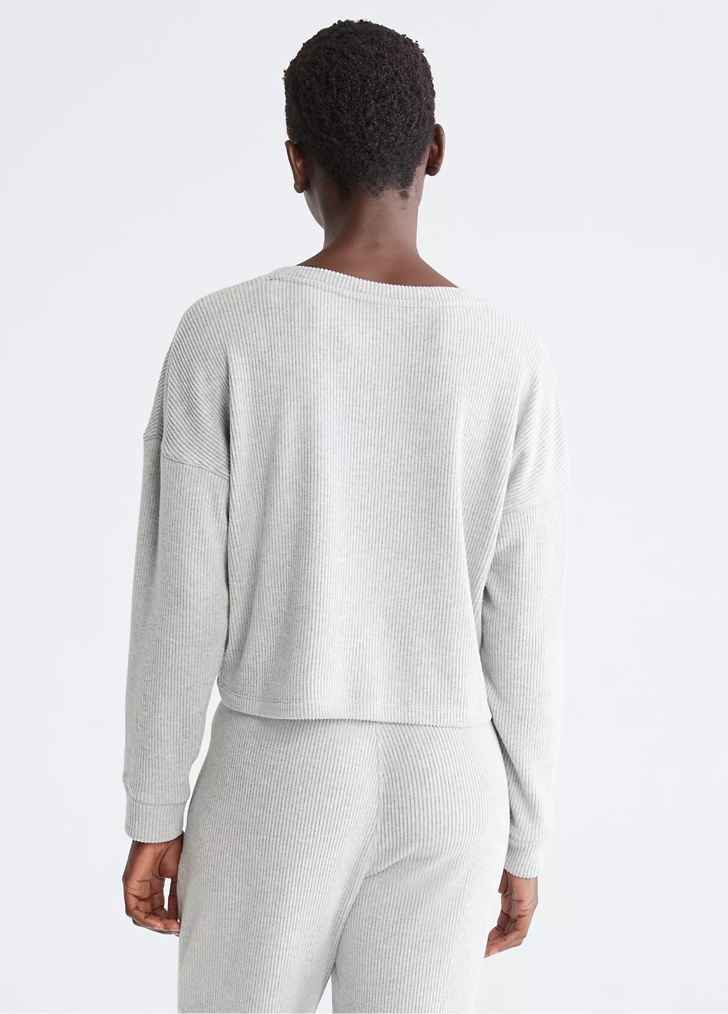 Светло-серый демисезонный пуловер пуловер Calvin Klein
