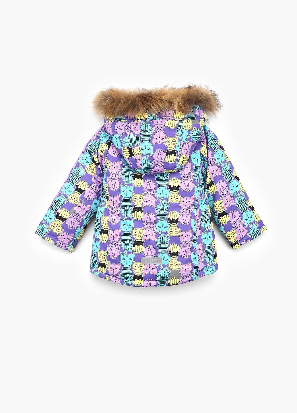 Фиолетовая зимняя куртка Snowgenius