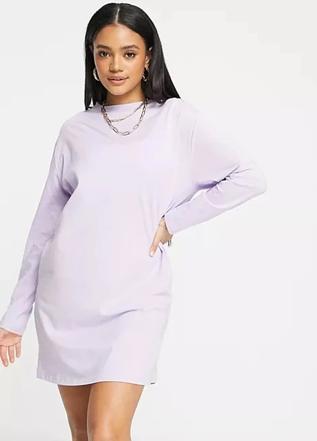Бузкова кежуал сукня Missguided однотонна