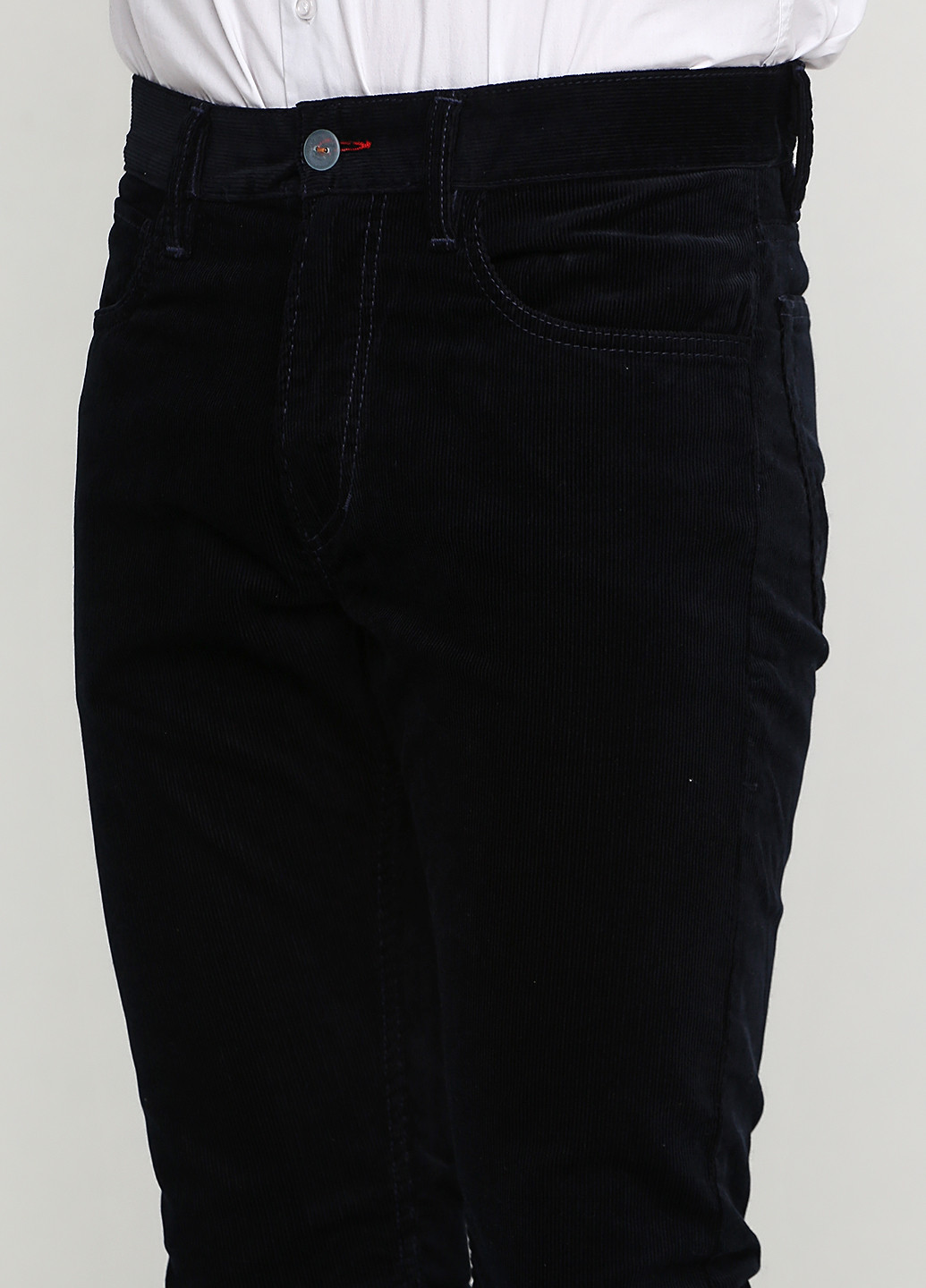 Темно-синие кэжуал демисезонные брюки Ralph Lauren