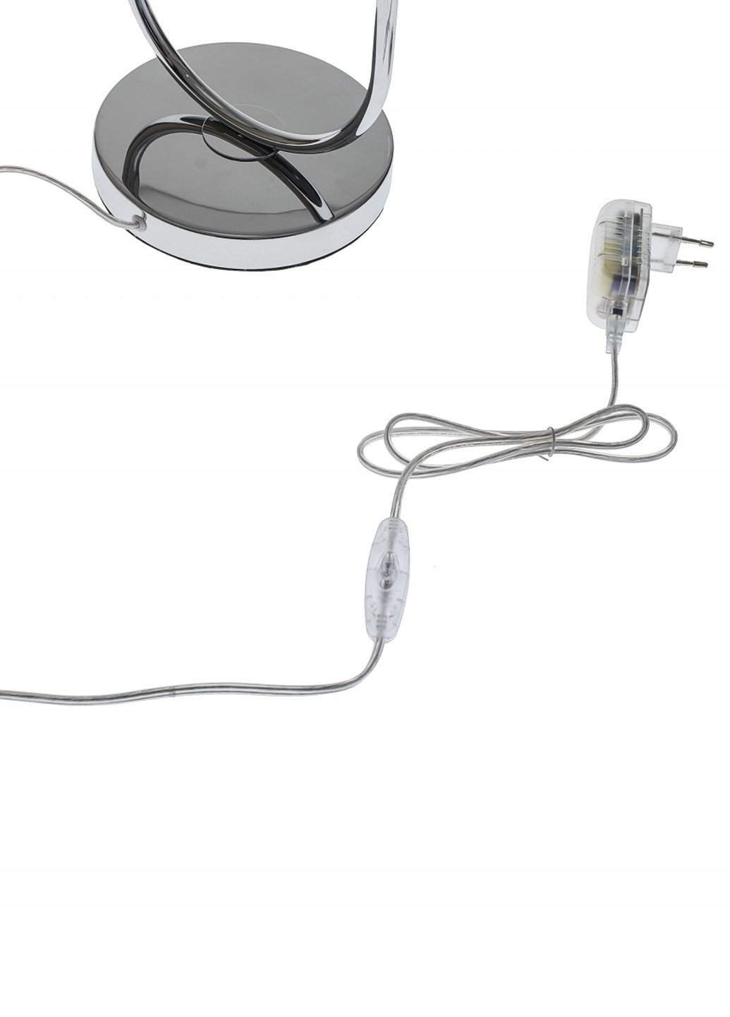 Настольная лампа декоративная лед BL-568T/8W WW CH в стиле хай-тек Brille (253881793)