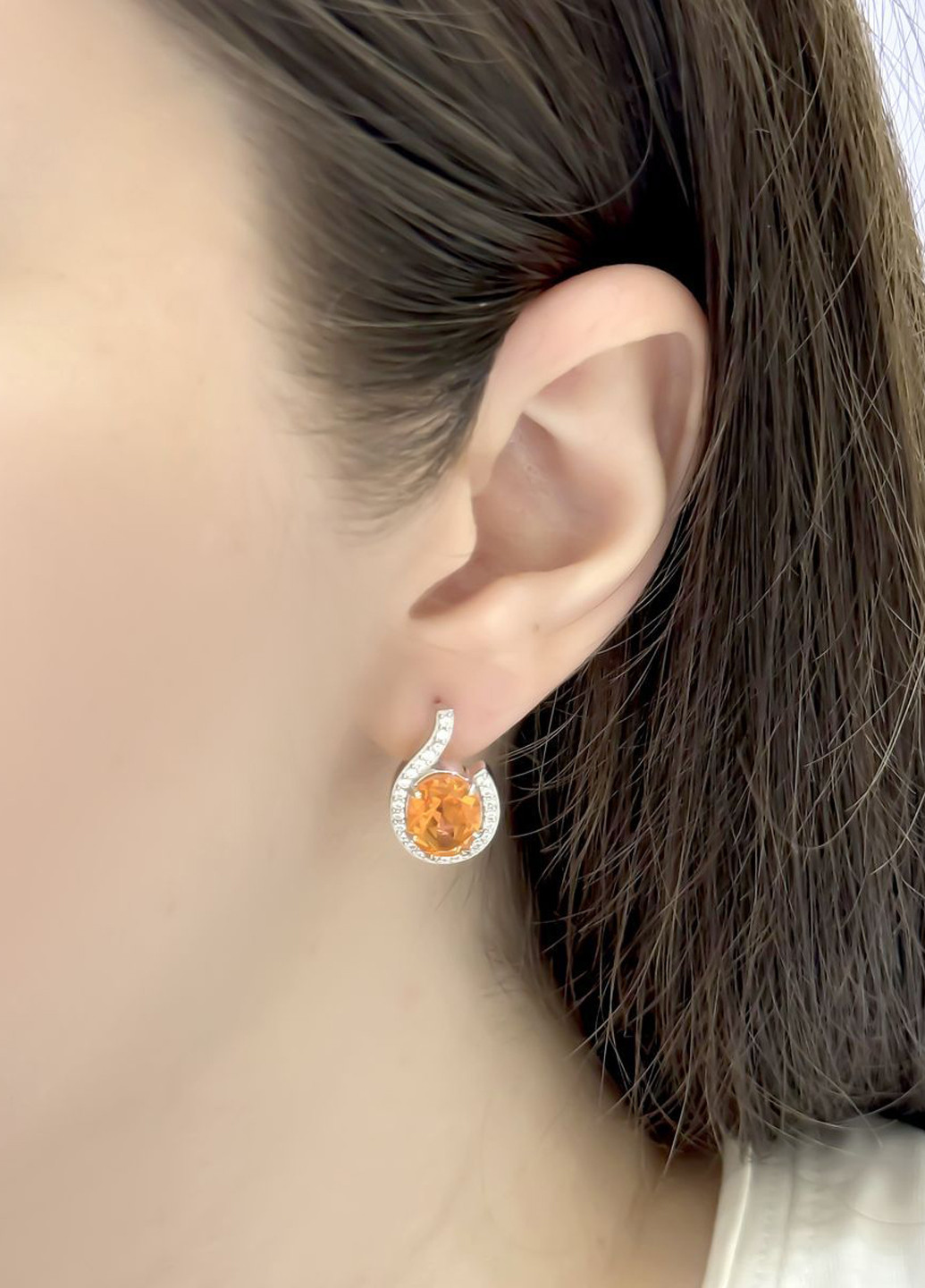 Серьги Silver Flame (301047952)