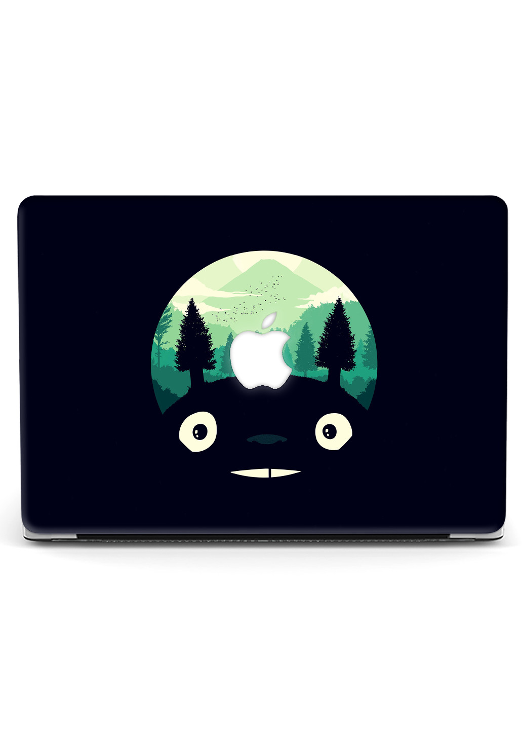 Чехол пластиковый для Apple MacBook Pro 15 A1707 / A1990 Мой сосед Тоторо (My Neighbor Totoro) (9649-1936) MobiPrint (218528603)