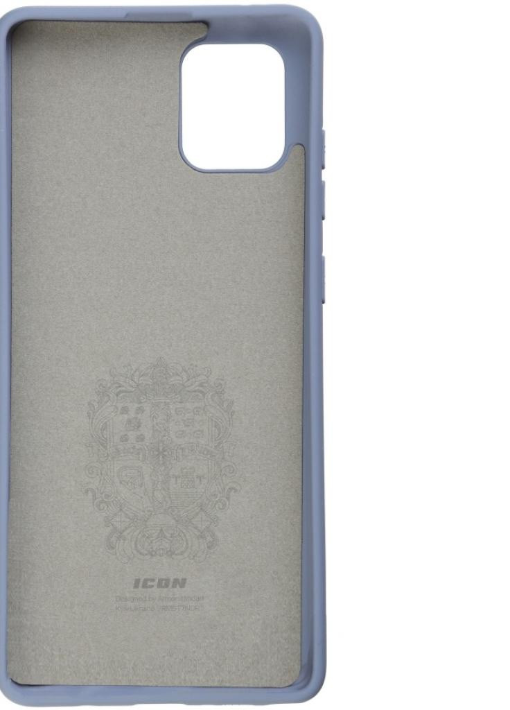 Чехол для мобильного телефона (смартфона) ICON Case Samsung Note 10 Lite Blue (ARM56348) ArmorStandart (201492208)