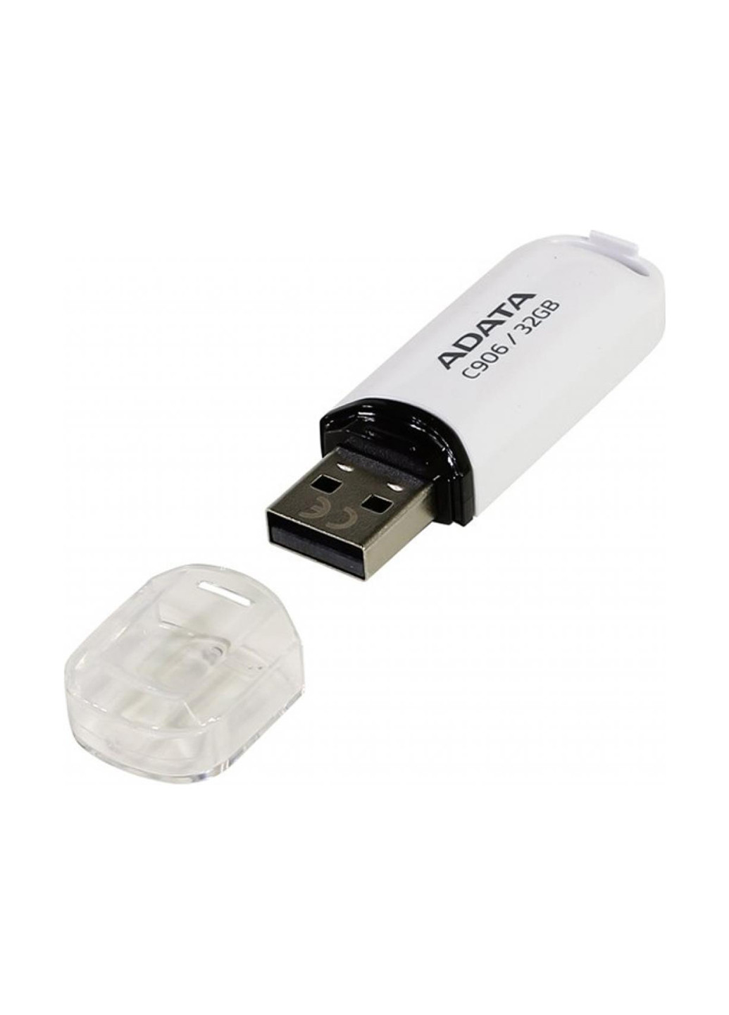 Флеш память USB 32GB USB 2.0 C906 White (AC906-32G-RWH) ADATA Флеш память USB ADATA 32GB USB 2.0 C906 White (AC906-32G-RWH) белые