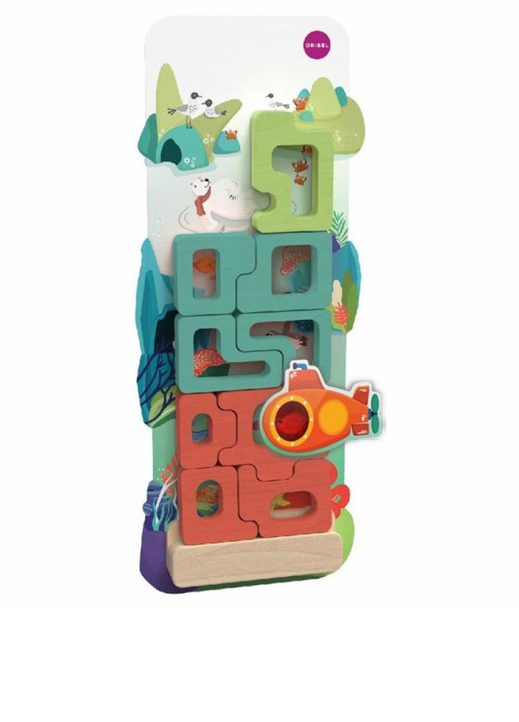 Настенная игрушка Загадочный аквариум, 18х3х41 см Oribel (286302656)