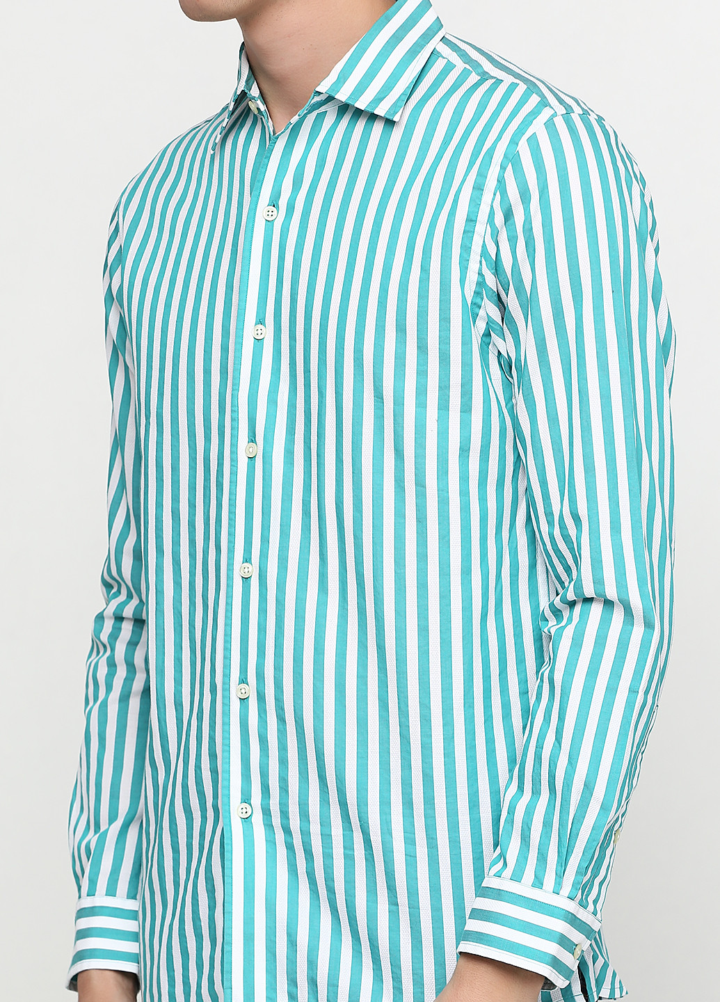Цветная рубашка в полоску Ralph Lauren