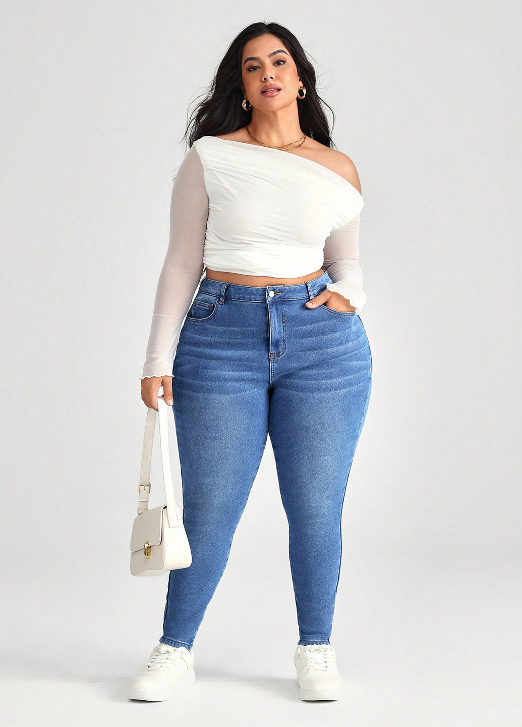 Джинси SHEIN - (342381966)