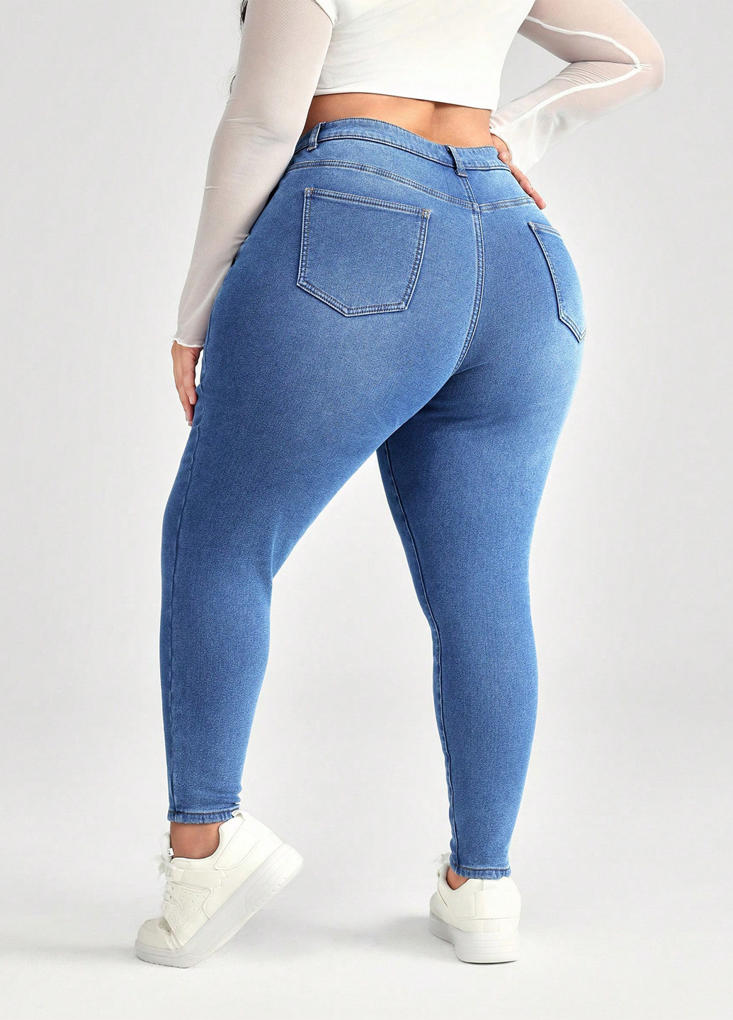 Джинси SHEIN - (342381966)