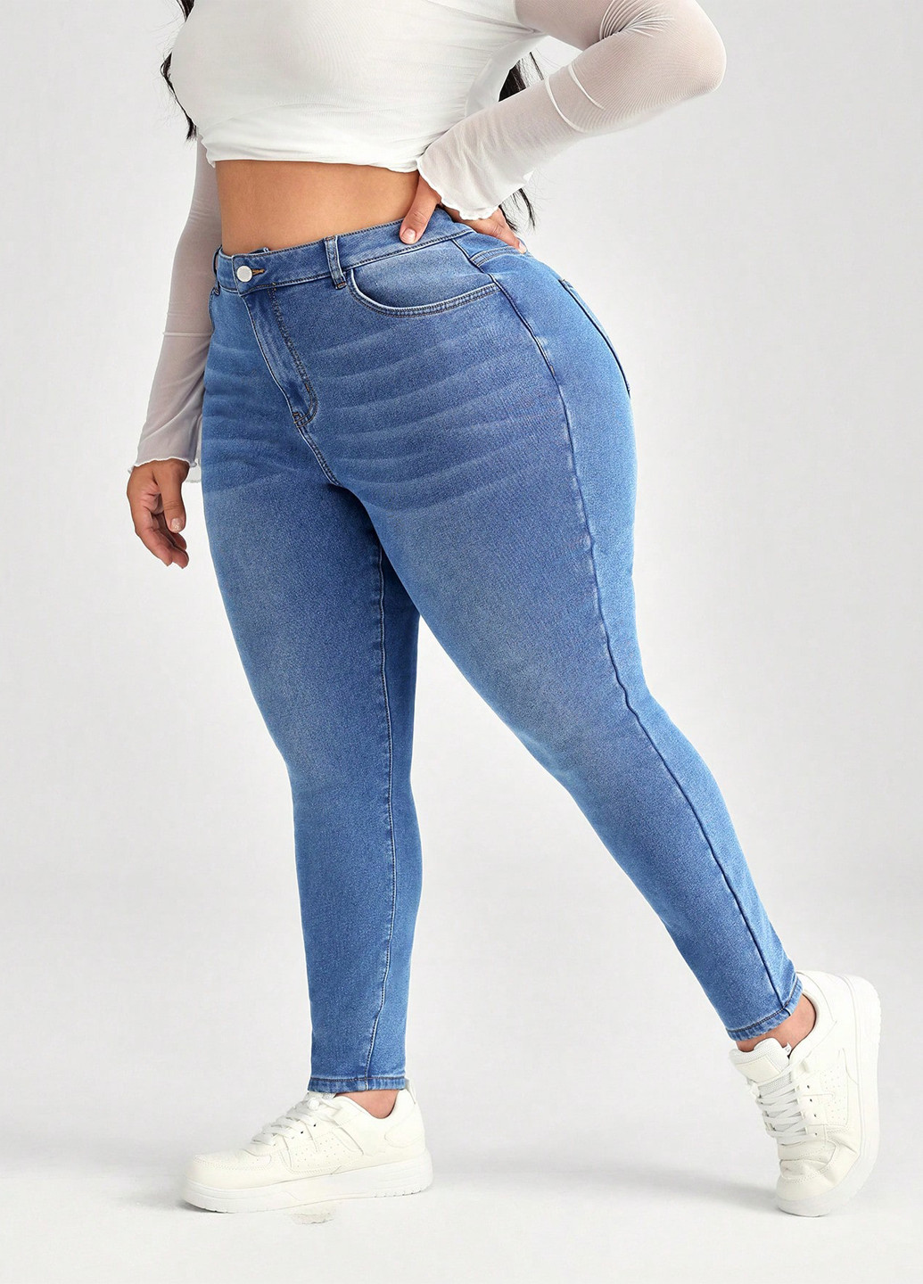 Джинси SHEIN - (342381966)