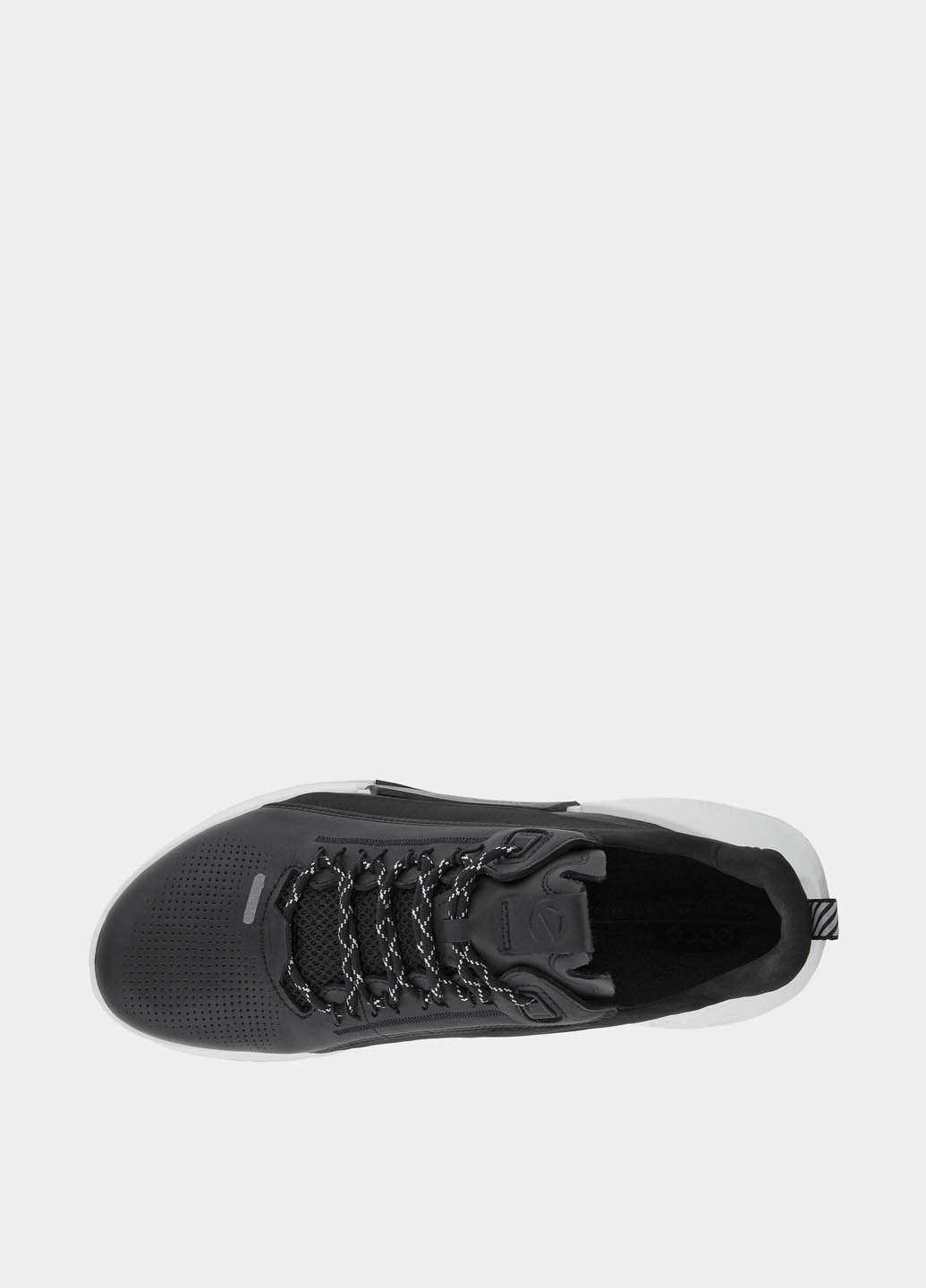 Черные демисезонные кросовки Ecco