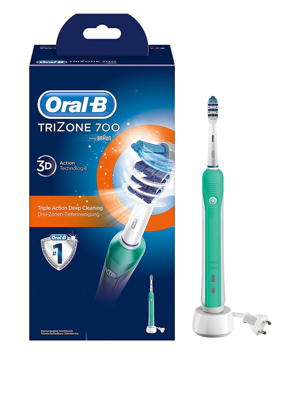 Електрична зубна щітка Braun электрическая зубная щетка oral-b trizone 700 d16.513.u (110184564)
