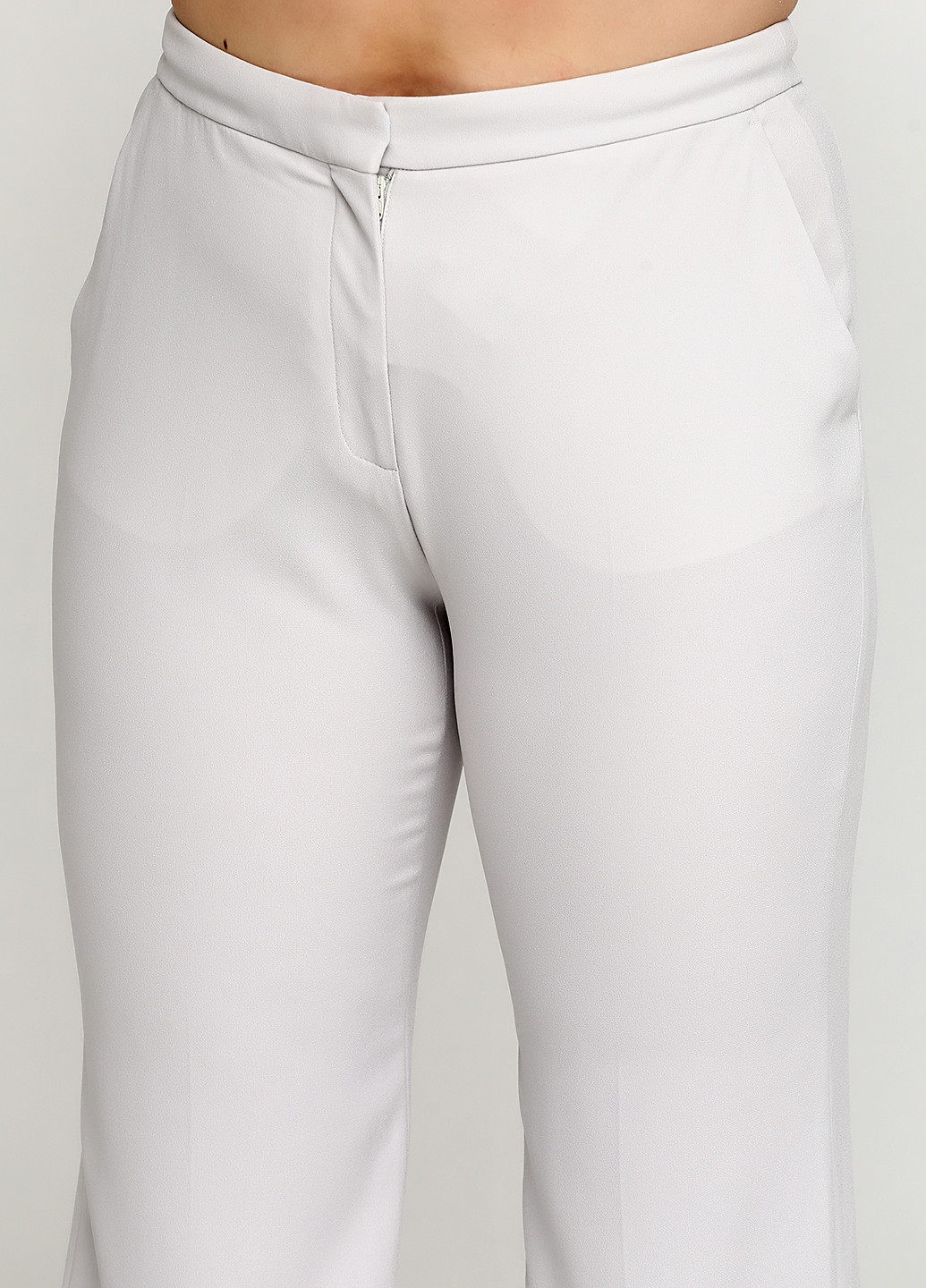 Светло-серые кэжуал демисезонные прямые брюки Guess by Marciano