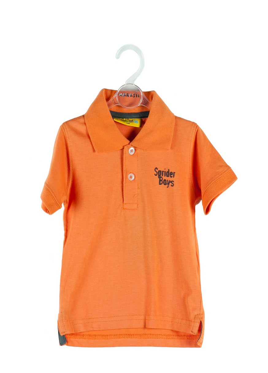 Оранжевая детская футболка-футболка New Born с надписью