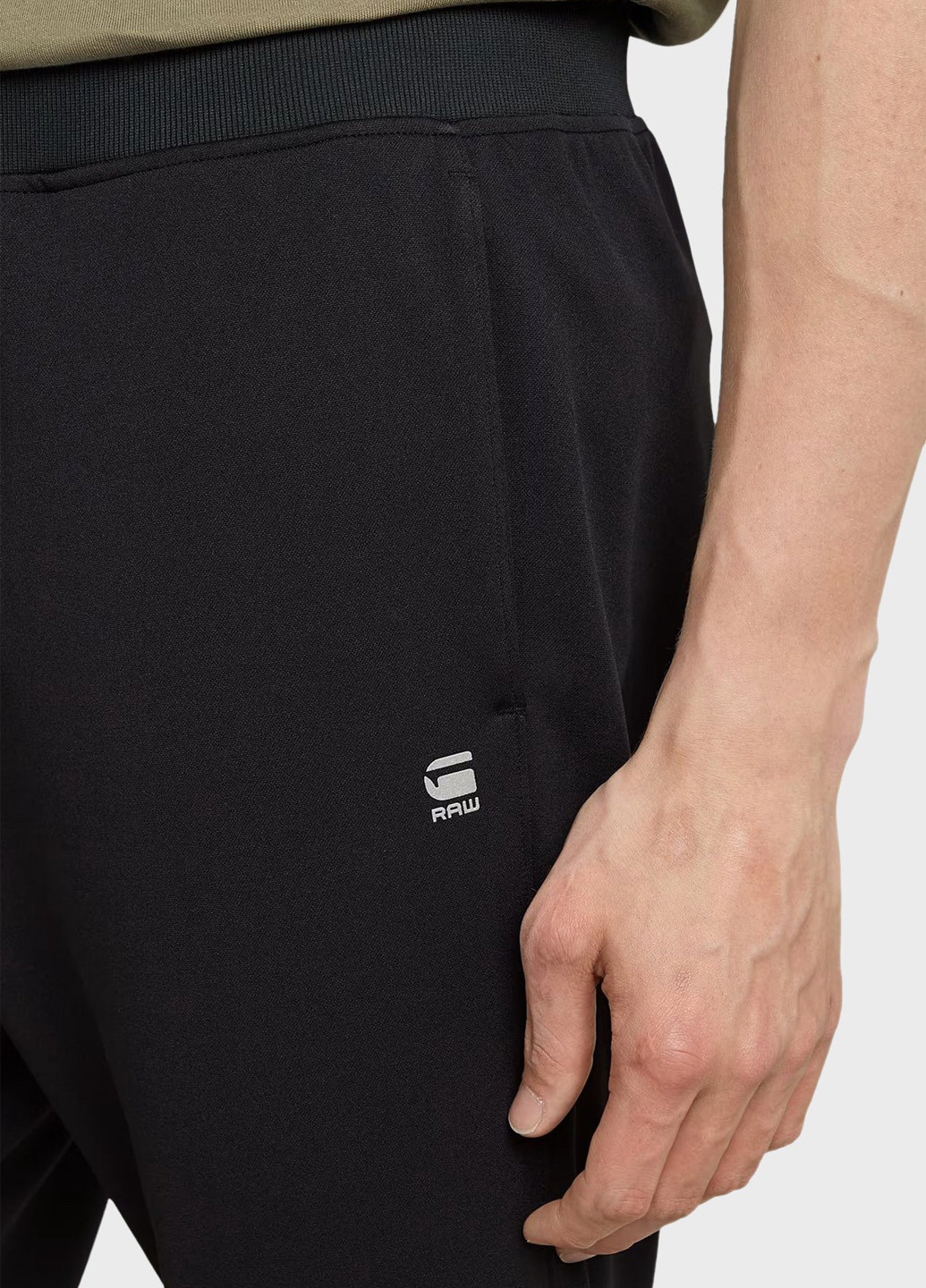 Черные спортивные, кэжуал демисезонные джоггеры брюки G-Star Raw