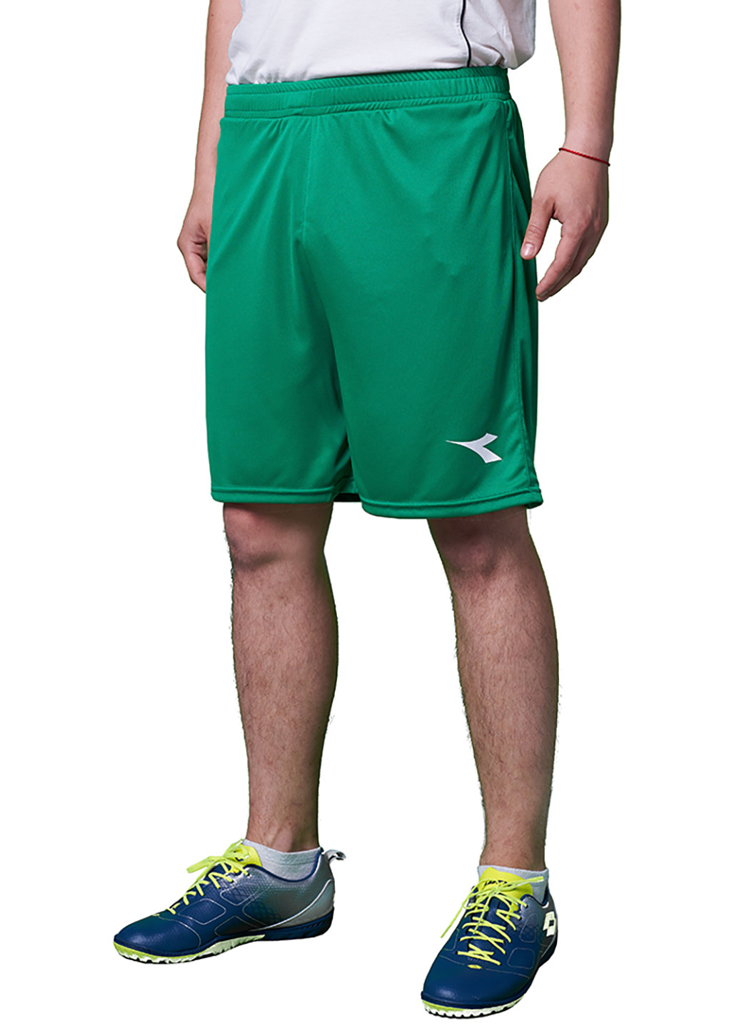 Шорти Diadora логотипи зелені спортивні