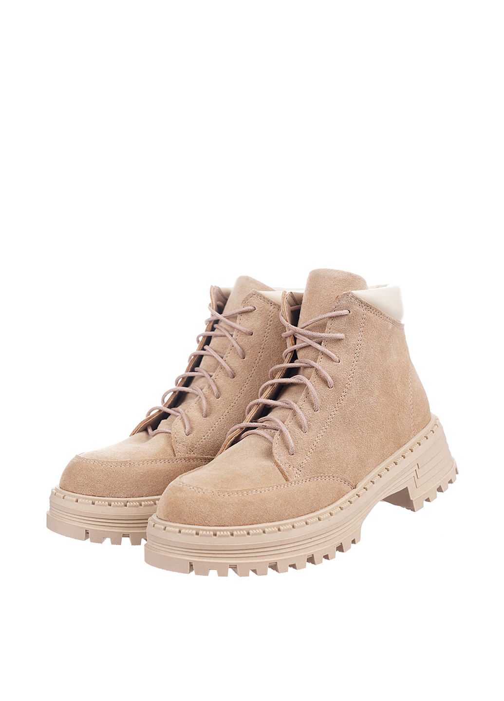 Зимние ботинки DJUS SHOES со шнуровкой из натуральной замши