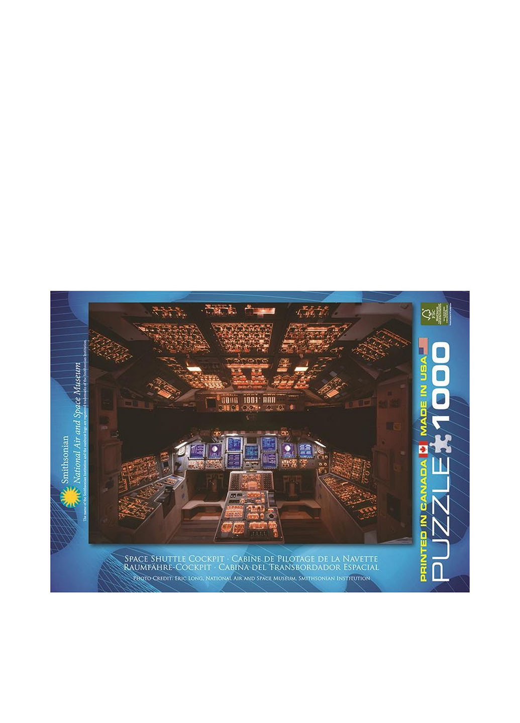 Пазл Кабіна космічного корабля (1000 елементів) Eurographics (286301302)