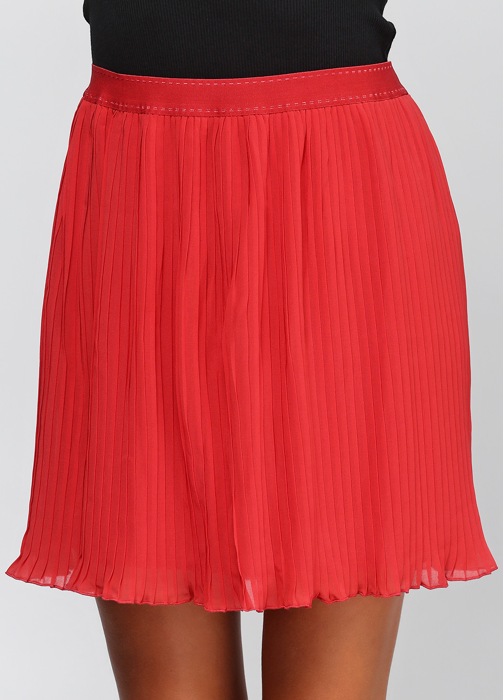 Красная кэжуал юбка Calzedonia мини