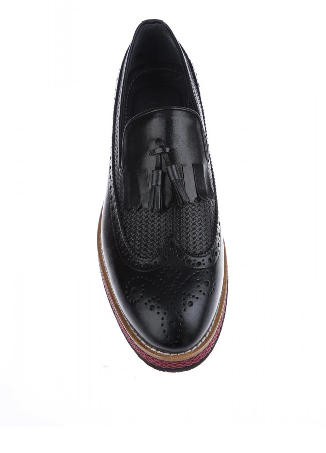 Черные кэжуал туфли Trend Collection без шнурков