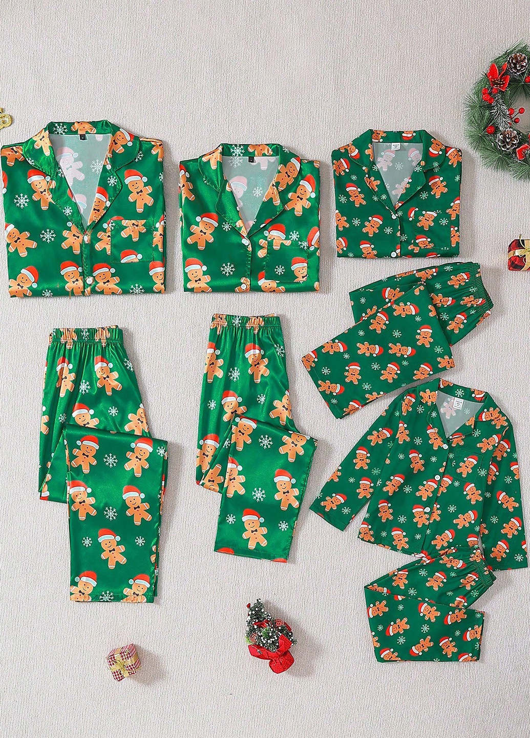 Пижама (рубашка, брюки) SHEIN (346790587)