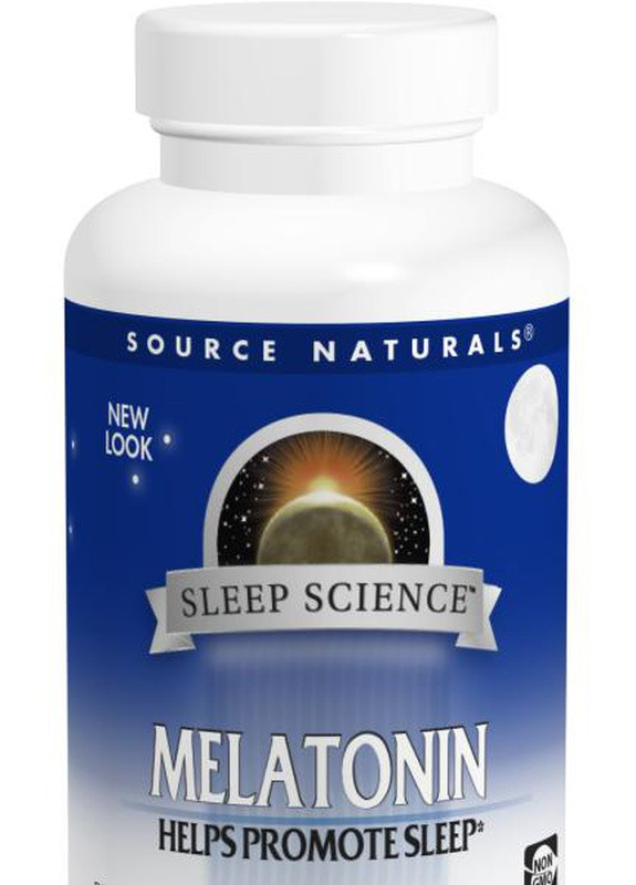 Мелатонін 3 мг, Sleep Science,, 120 таблеток швидкої дії Source Naturals (225714496)