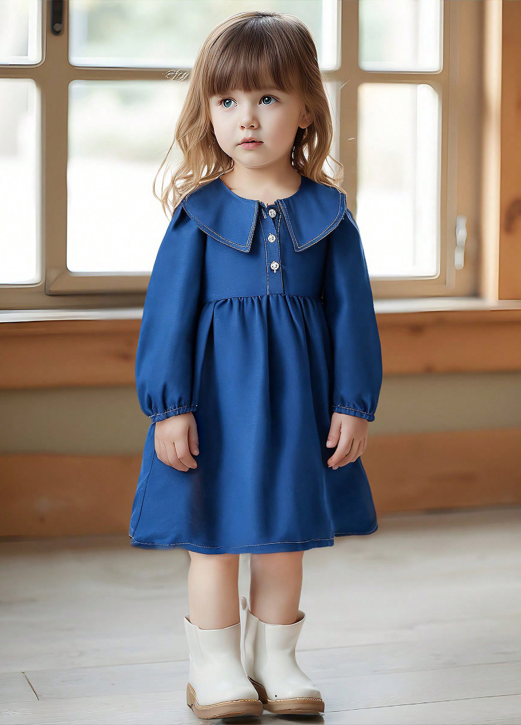 Синее платье SHEIN (342068045)