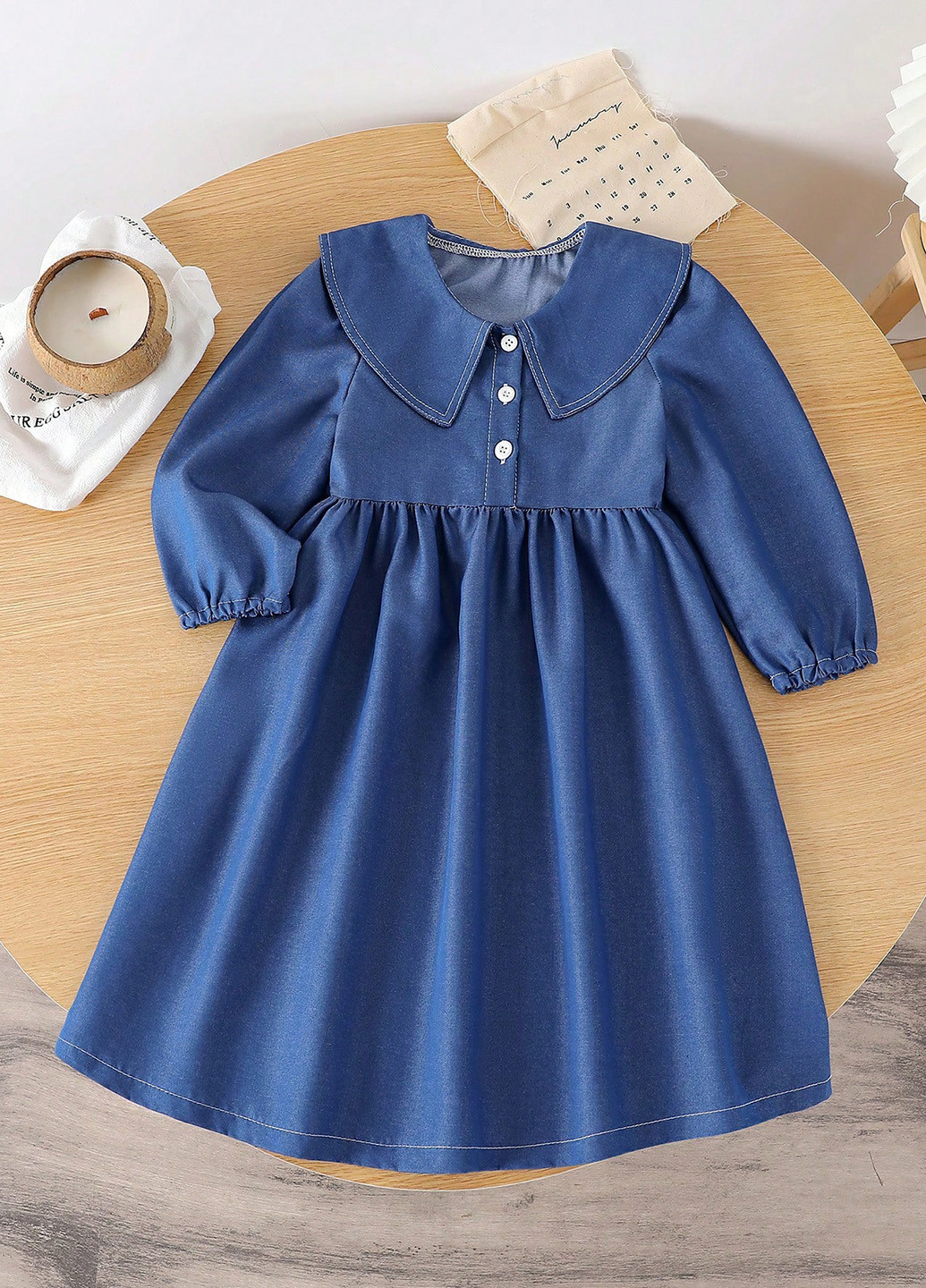 Синее платье SHEIN (342068045)