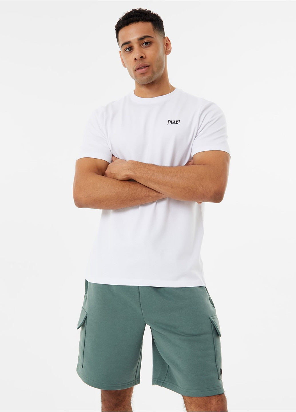 Белая футболка Everlast