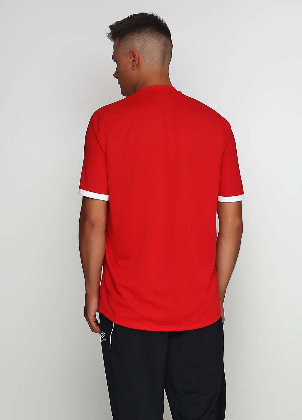 Красная футболка с коротким рукавом Umbro