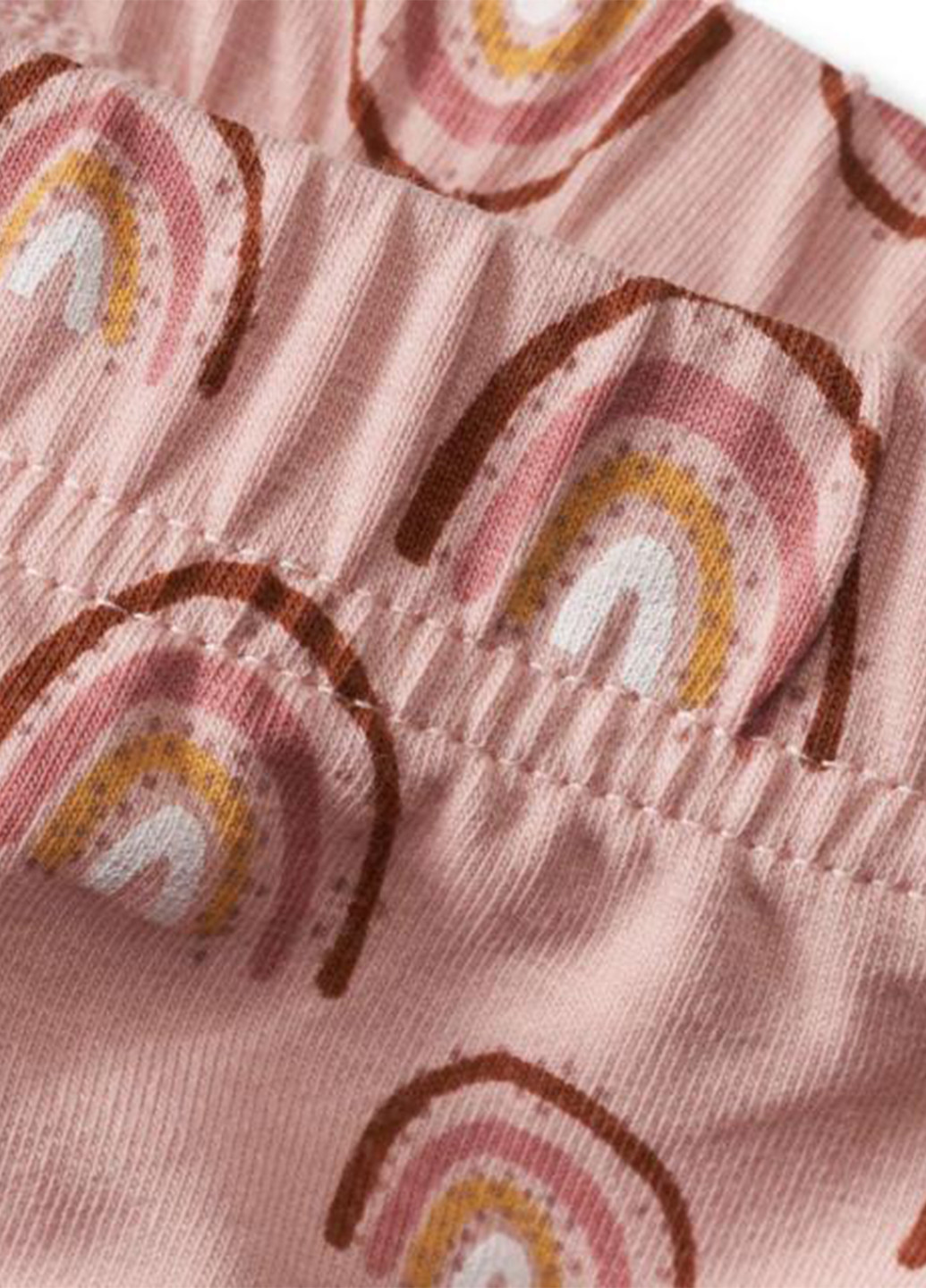 Розово-коричневые кэжуал демисезонные джоггеры брюки Alana