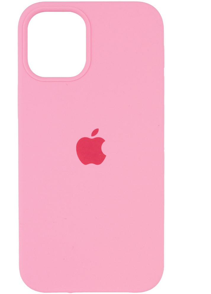 Чохол Silicone Case (AA) для Apple iPhone 12 Pro Max (6.7 ') Рожевий / Light pink (is_00000040208_56) Epik (229725148)