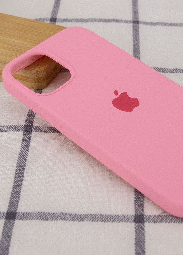 Чехол Silicone Case (AA) для Apple iPhone 12 Pro Max (6.7') Розовый / Light pink (is_00000040208_56) Epik (229725148)